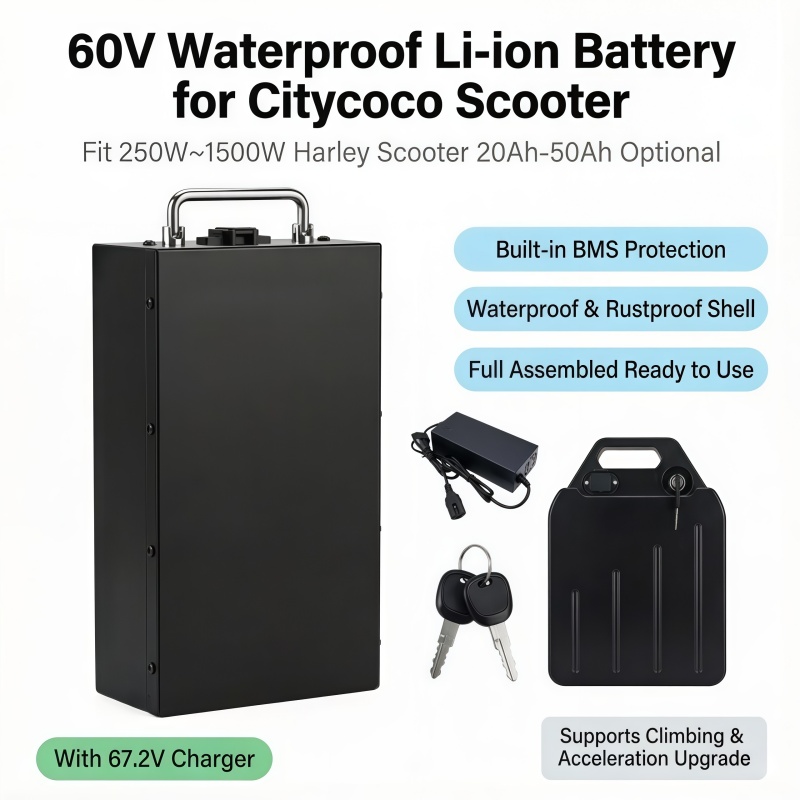 Fast Swap 60V Lithium Battery, - 60V 50Ah Electric Scooter Battery ulasan dan harga