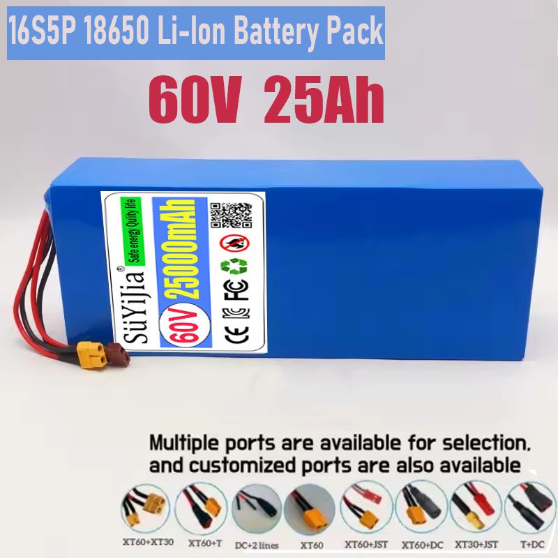 16S5P 60V Battery 25AH 18650 L - 60V 50Ah Electric Scooter Battery ulasan dan harga