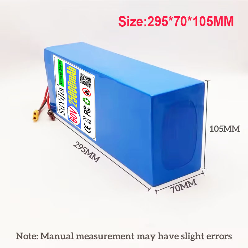 16S5P 60V Battery 25AH 18650 L - 60V 50Ah Electric Scooter Battery ulasan dan harga