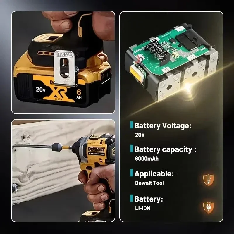 100% Genuine Dewalt 20V Batter - 60V 50Ah Electric Scooter Battery ulasan dan harga