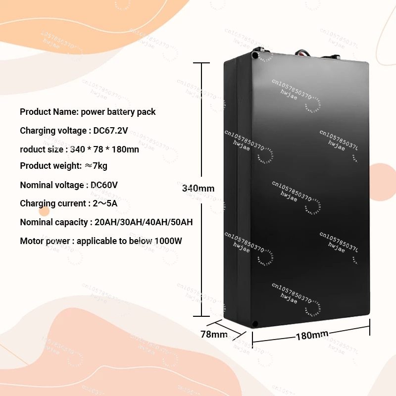electric scooter electric batt - 60V 50Ah Electric Scooter Battery ulasan dan harga